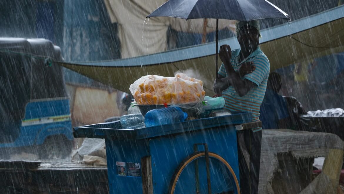RAIN CAN’T STOP THE HUSTLE 🌧️