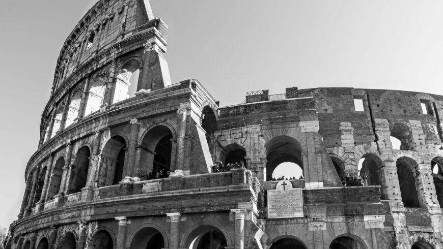 Rome in Monochrome — Where History Lives Forever