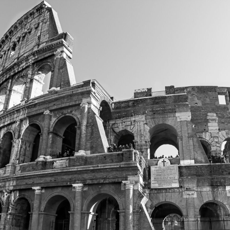 Rome in Monochrome — Where History Lives Forever